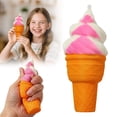 thumbnail image 1 of Nice Cream Cone Sensory Squeeze,Slow Rise Ice Cream Fidget Stress Relief, Adult Fidget, Squishy Dumpling Mystery, Easter Squishy, 1 of 6