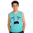 thumbnail image 3 of Niño Pequeño Niños Niños Camisola sin Mangas Suave Gradiente Impresión Moda Lindo Fondo para Casual Casa Fiesta de Boda, 3 of 6