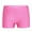 Pink, variant on JanJean Girls V Cross Waist Short Leggings Bike Dance Tumbling Athletic Gymnastics Shorts Activewear Pink 8