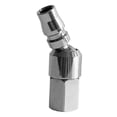 thumbnail image 1 of Adaptador plateado para manguera de , resistente, de rendimiento, con rosca interna de 1/4" para W-71., 1 of 9