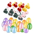 thumbnail image 1 of Huevos de Pascua prellenados con juguetes Conejito de Pascua Rellenos para cestas de Pascua Huevos de Pascua 24 huevos, 1 of 9
