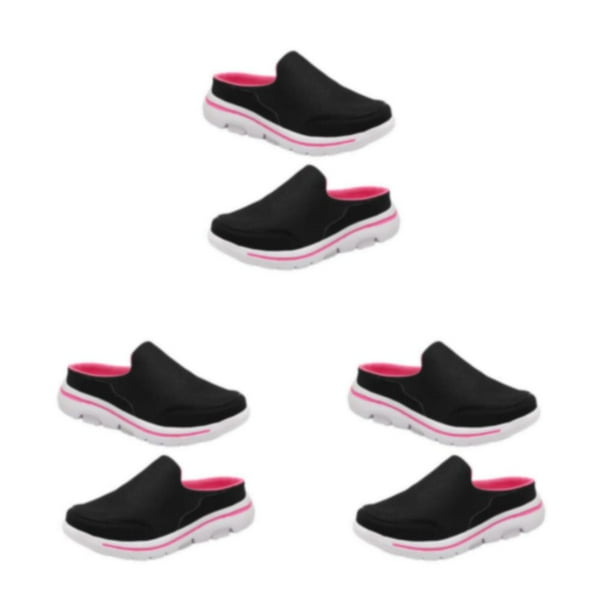 Qarigey 1 par de toboganes de cubierta de malla de estilo informal portátil para mujer, zapatillas de verano para niñas, diseño Simple, Type1 NO1