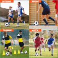 thumbnail image 4 of Juego de balones de fútbol Sotiff, 24 unidades, tamaño 5, con zapatos de 22 cm, 4 of 7