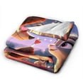 thumbnail image 2 of Zootopia Blanket, Super Soft Throw Blanket For Couch Sofa Bed, Cozy Lightweight Warm Flannel Blanket, 60"X50", 2 of 9