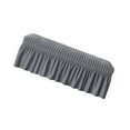 thumbnail image 1 of pitrice Long Bench Cover Bench Seat Furniture Protector for Living Room Hotel Decor Gray, 1 of 8