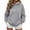 Gray, variant on Kezqiaxn Sweatshirt for Women Fall Long Sleeve Casual Pullover Tops Comfor t Hoodie Womens Hoodies Fashion Clothing