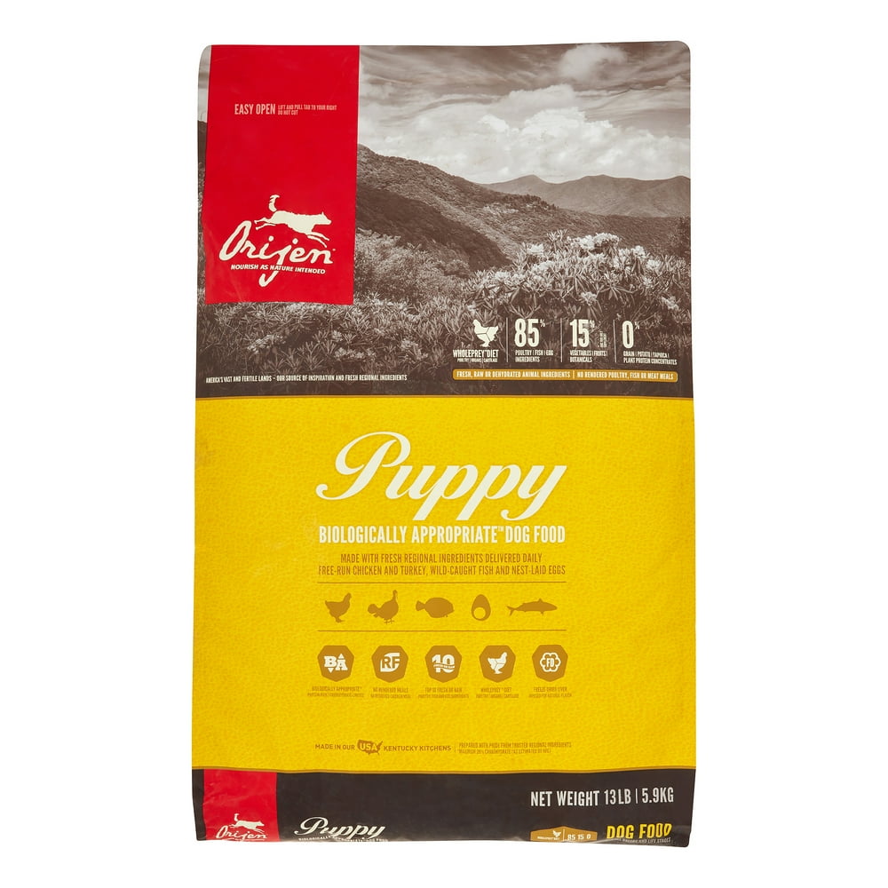 Orijen Biologically Appropriate GrainFree Chicken, Turkey & Fish Puppy