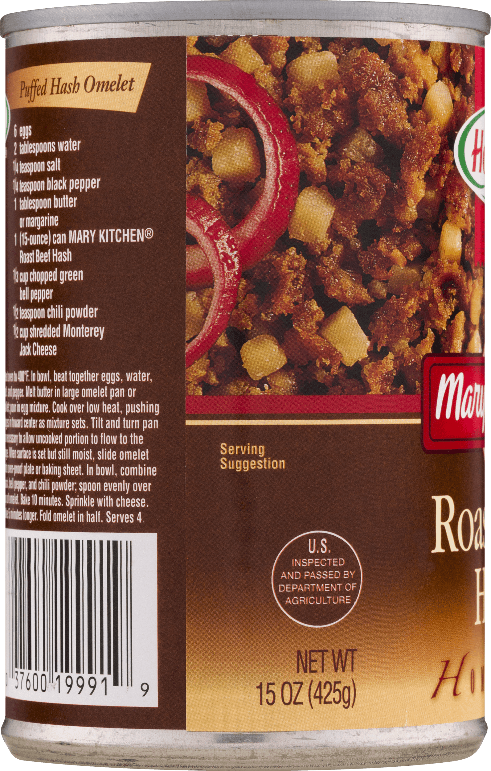 Hormel Mary Kitchen Roast Beef Hash, 15 oz Can