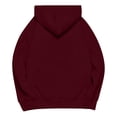 thumbnail image 4 of Womens Hoodies For Women Oversized Hooded Sweatshirt Winter Cotton Pullover Fashion Casual Top Polyester + Spandex Loose Fit Soft Comfortable L Sweatshirt For Women, 4 of 5