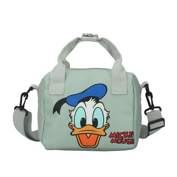 Bolso de hombro de Disney para mujer, bandolera de nailon con dibujos animados de Mickey Mouse, bonito bolso de moda de Anime, regalos para niñas, novedad de 2023