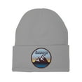 thumbnail image 1 of Top Headwear Courage With Mountains Patch Cuffed Beanie - Grey, 1 of 1