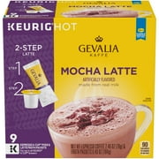Gevalia Frothy 2-Step Mocha Latte Espresso K-Cup® Coffee Pods & Froth Packets Kit, 9 ct Box