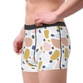 thumbnail image 3 of Wukai Geometric Spots Print Men’s Underwear Breathable Boxer Briefs,&nbsp;Moisture Wicking & Breathable-Medium, 3 of 7