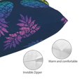 thumbnail image 5 of Kll Abstract Bright Pineapple Fruit Retro Pillow Covers Envelope Closure,Super Soft And Cozy Fuzzy Fleece Pillow Case Cover 16"X24", 5 of 9
