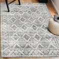 thumbnail image 5 of ReaLife Machine Washable Rug - Stain Resistant, Non-Shed - Eco-Friendly, Padded, Family & Pet Friendly - Made from Premium Recycled Fibers - Zara Distressed - Ivory, Lt Grey/Blue Blush - 2'6" x 8', 5 of 5
