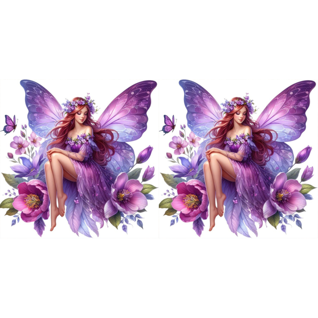 5D DIY Taladro Mariposa Hada Arte Artesanía 40x40cm