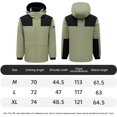 thumbnail image 3 of Chaquetas térmicas con aislamiento y carga USB, abrigo con cremallera y capucha para hombres y mujeres, 3 of 8