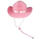 thumbnail image 1 of Sombrero vaquero The Dreidel Company, de fieltro rosa, 56 cm, para niños, 1 of 5