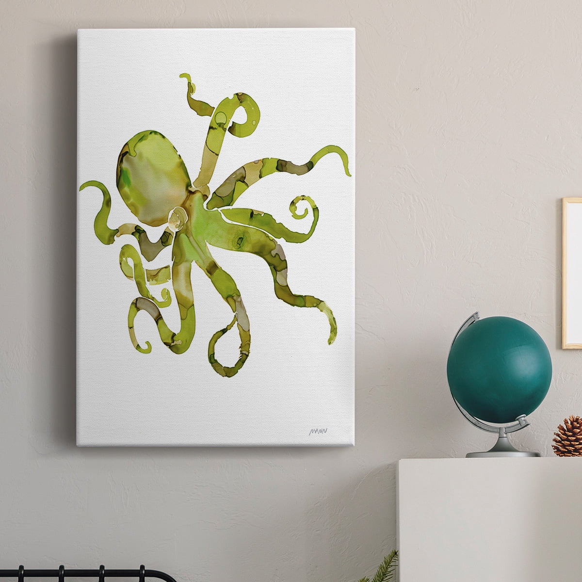 Octopus Premium Gallery Wrapped Canvas - Ready to Hang