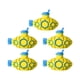 thumbnail image 4 of 5 minifiguras de submarino para decoración de acuario, multifuncionales. Amarillo, 4 of 9