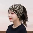 thumbnail image 3 of CSChome Versatile Scarf Knitting Scarf Exquisite Pattern Super Soft Breathable High Elastic Thickened Winter Warm Face Guard Headwear Scarf, 3 of 7