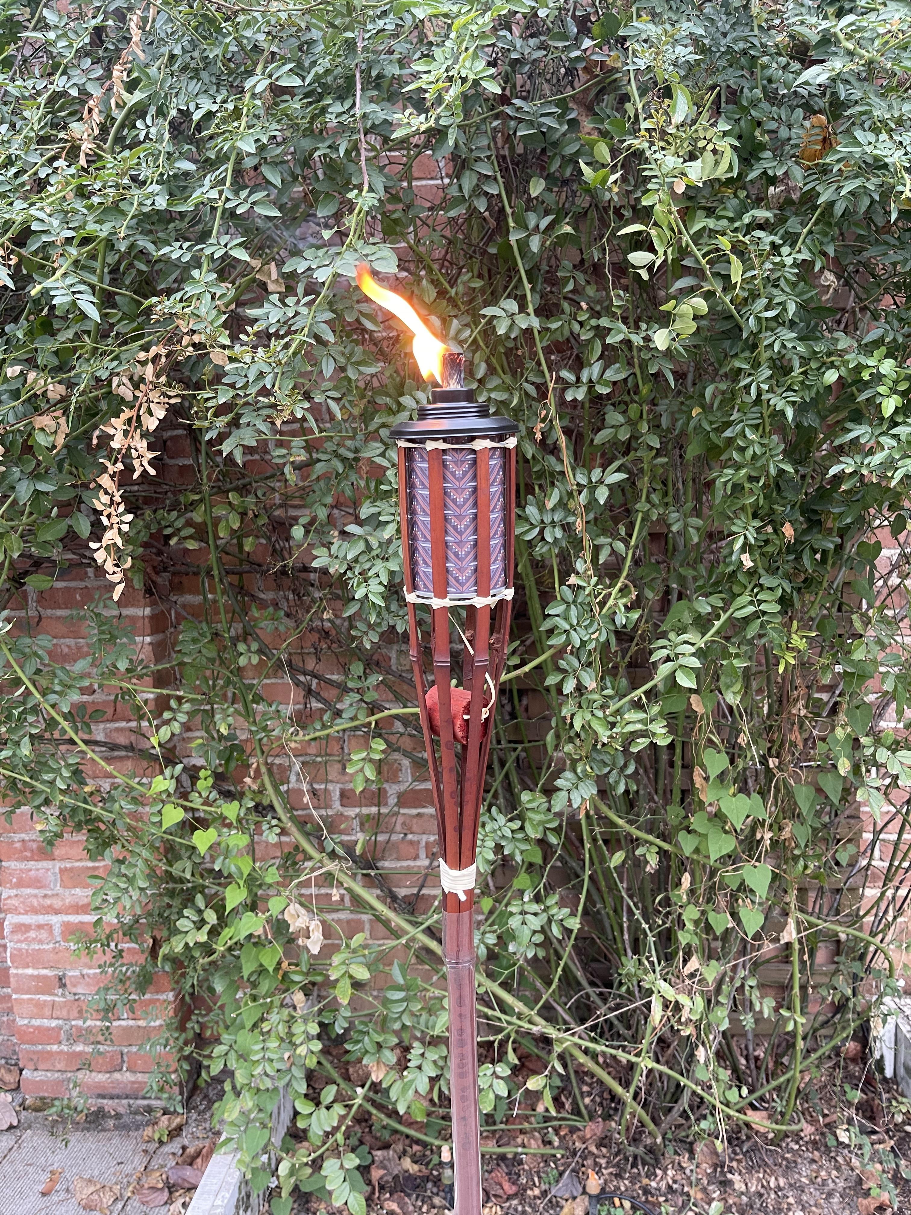 Mainstay - Brandclub - Mainstays 57in Stained Bamboo Yard Torch