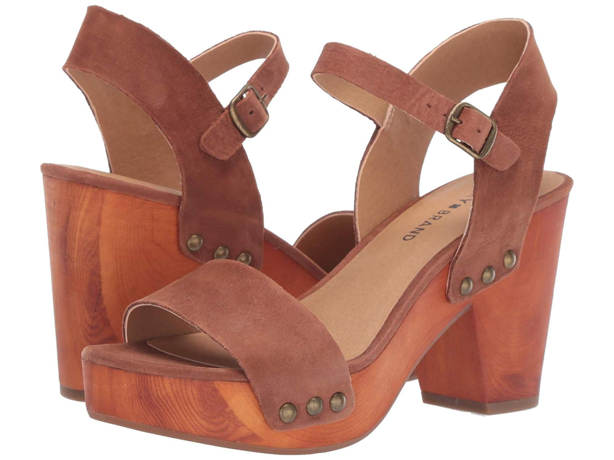 lucky brand women's trisa heeled sandal