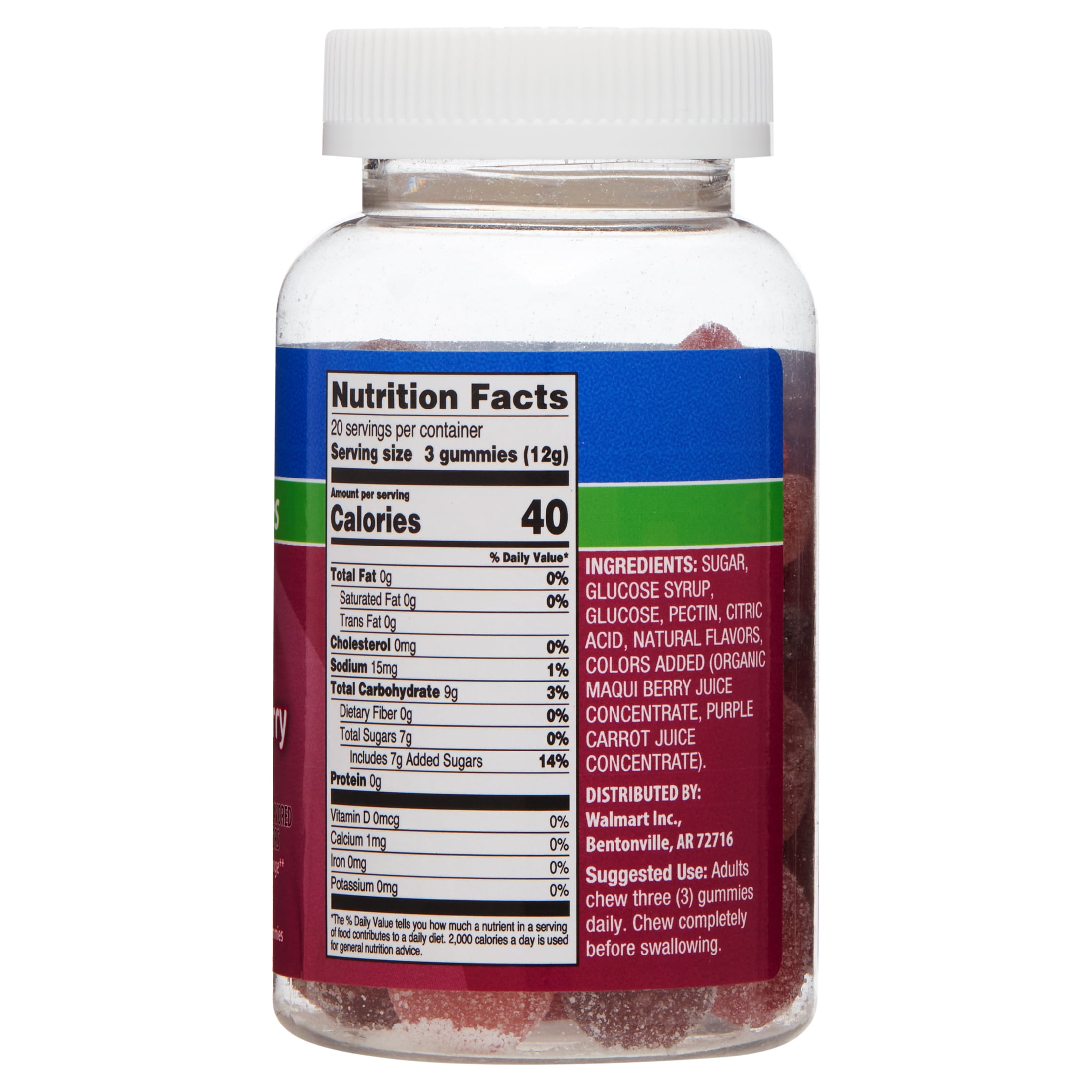 ReliOn Glucose Gummies, 60 Count