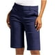 thumbnail image 1 of Mujeres Pantalones Cortos con Bolsillos Moda Verano Casual Sargamán Color Sólido Medio Pantalones Cortos, Poliéster Spandex, 1 of 8