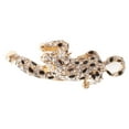 thumbnail image 3 of Decorative Bejeweled Animals Desig Napkin Rings - Set of 4 (Gold Leopard), 3 of 4