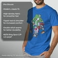 thumbnail image 6 of Men's Nintendo Mario Group Jump Graphic Tee Royal Heather 2X Large, 6 of 9
