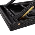 thumbnail image 6 of SAFAVIEH Carew Outdoor Patio 3 Piece Sun Lounger Set, Black, 6 of 14