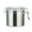 B, variant on Stainless Steel Airtight Food Storage Container 1-3L Capacity for Coffee Tea Dry Pantry