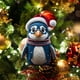 thumbnail image 5 of Colgante de Acrílico con Forma de Pingüino de Navidad para Espejo Retrovisor de Coche, Decoración para Mochila, 5 of 5
