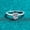 Silver, variant on Sparkling Single 1 Carat Moissanite Rings for Women - 925 Sterling Silver Wedding Band Ring & Engagement Jewelry Gift