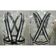 thumbnail image 2 of Chaleco reflectante de visibilidad de seguridad ajustable de 2 piezas negro shamjiam chaleco reflectante para hombres, 2 of 8