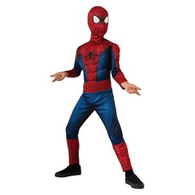 spider costume man spiderman toddler costumes deluxe amazing walmart
