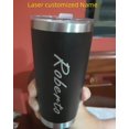 thumbnail image 5 of 20OZ Custom Logo Thermal Mug Beer Cups Stainless Steel Vacuum Insulated Tumbler Thermos With Lid Coffee Mug Water Bottle for Car, 5 of 29