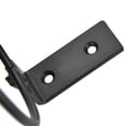 thumbnail image 2 of Soporte de cesta colgante de metal negro con tornillos para colgar macetas (1 pieza de 4 pulgadas), 2 of 9