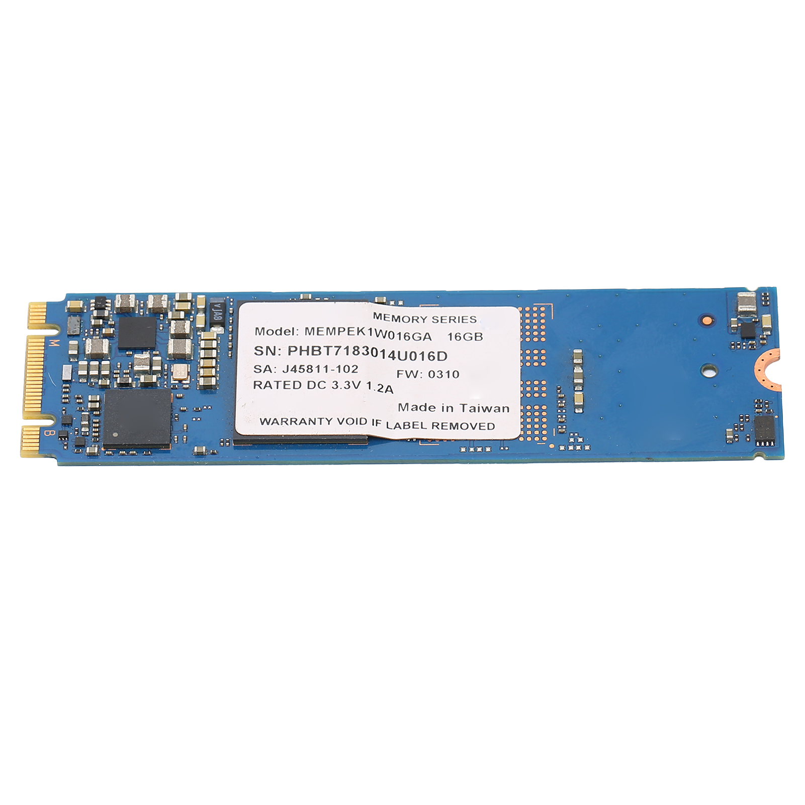 Memory Module, Hard Disk Accelerator UEFI 64bit 16GB Solid State Drive PCI-e NVMe 3.0 X2  for DIY