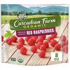 Cascadian Farm Organic, Red Raspberries, Premium Frozen Fruit, Non-GMO, 8 oz Bag