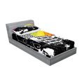 thumbnail image 2 of Ambesonne Colorful Fitted Sheet & Pillow Sham Set, Black White Cityscape, Twinxl, Multicolor, 2 of 2