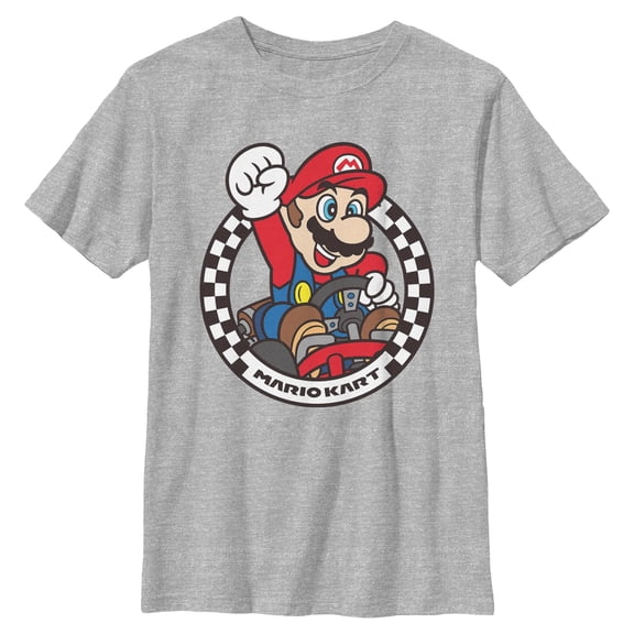 Boys Nintendo Mario Kart Champion T Shirt