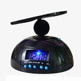 thumbnail image 1 of wonima44 Kakalote Flying Alarm Clock Digital LED Alarm Clock Gadget Bedroom Snooze Propeller Clock Loud(Black - 1pc 5.51x2.36inch), 1 of 1