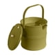 thumbnail image 1 of Cubo de basura para desechos de té, bote de basura para accesorios de mesa de ceremonia, grande, portátil con Verde, 1 of 9