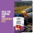thumbnail image 6 of Augason Farms Dehydrated Apple Slices Can - Gluten Free Survival Food with Long Shelf Life - Dehydrated Emergency Food Supply for Camping, Prep & Everyday Meals - 20 Servings, 6 of 8
