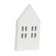 thumbnail image 5 of Letrero de madera con forma de casa, bandeja escalonada, rústico, pequeño, estilo granja. Blanco, 5 of 9