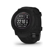 Garmin Instinct 2 Solar, Tactical-Edition, GPS Outdoor Watch, Solar Charging Capabilities, Multi-GNSS Support, Trackback Routing, Black