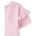 thumbnail image 2 of The Children's Place Toddler Girls Short Sleeve Cherry Tee, 4-Pack, Sizes 12M-5T, 2 of 4