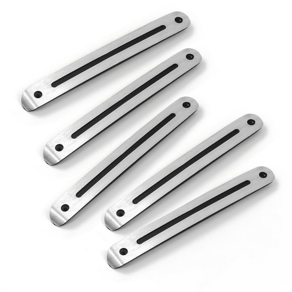 Fits 2007-2018 Jeep Wrangler JK All Sales Exterior Door Handle Trim 3525K Black; Set Of 5